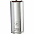 Metric Deep Socket, 6-Point, 1/2-In. Drive, 24mm
