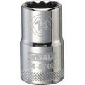 Metric Shallow Socket, 12-Point, 1/2-In. Drive, 14mm