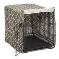 MidWest Homes For Pets 24" QuietTime Defender Brown Covella Crate Cover