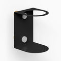 Morgan Pegboard Cup Holder in black metal with minimalist design and durable construction, ideal for organized wall storage and display.