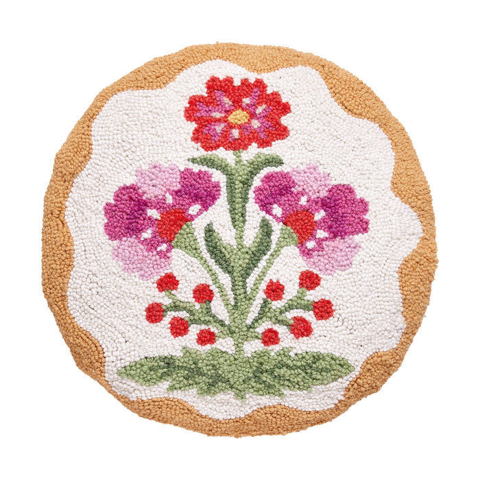 Mughal Flower Hook Pillow