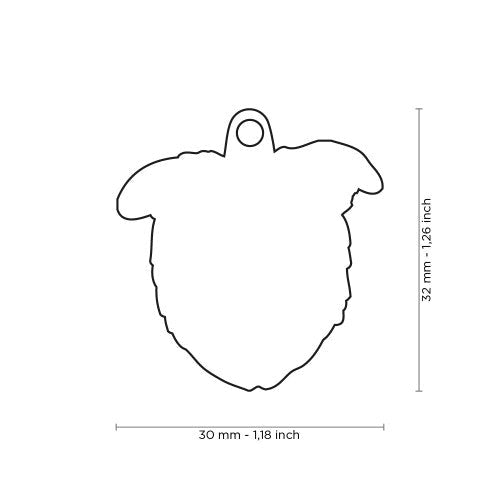 MyFamily Friends Border Collie ID Tag