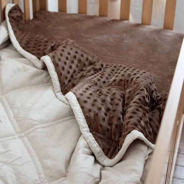 MyTickie Minky Fitted Crib Sheet