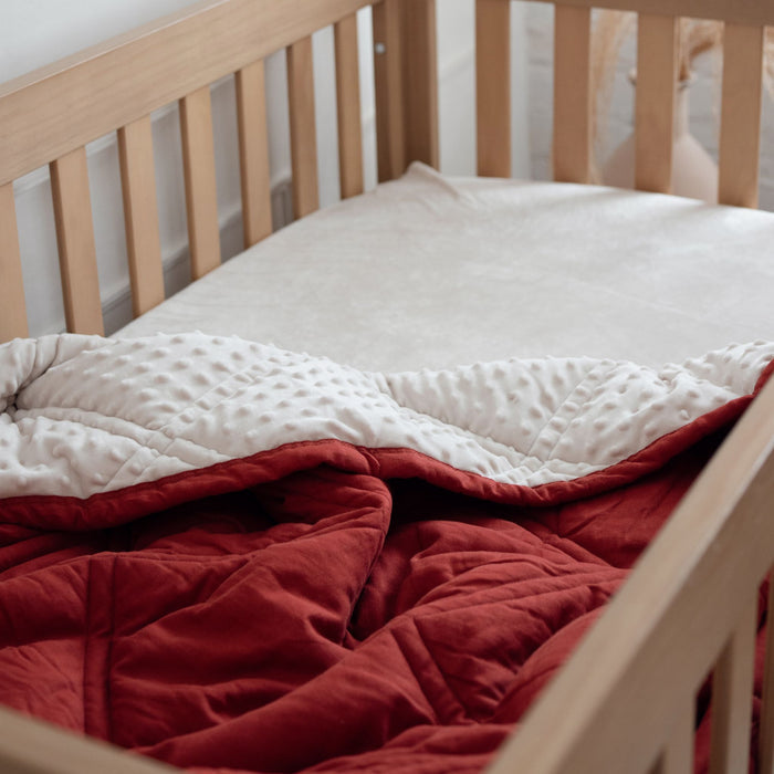 MyTickie Minky Fitted Crib Sheet