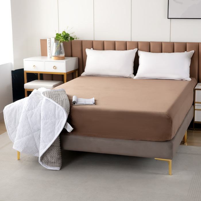 Mytickie Minky Fitted Sheet