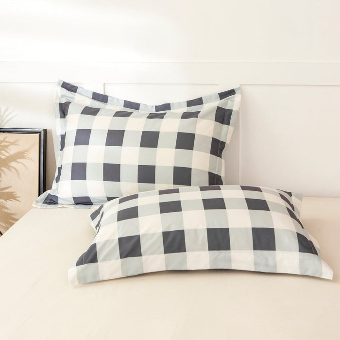 Check Me Out Grey Pillow Case Set