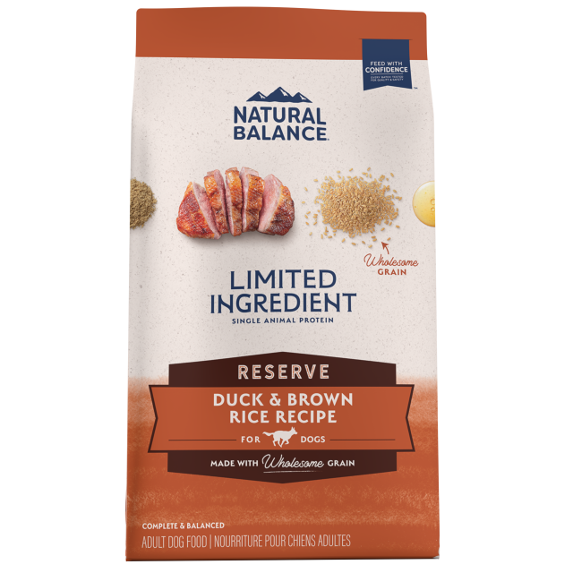 Natural Balance Limited Ingredient Reserve Duck & Brown Rice Recipe Dry Dog Food