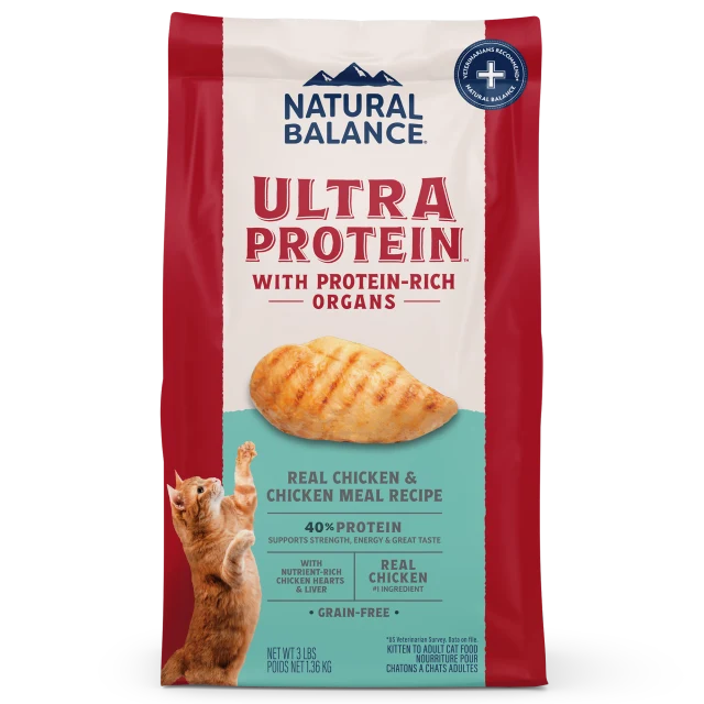 Natural Balance Real Chicken & Chicken Meal Recipe Dry Cat Food