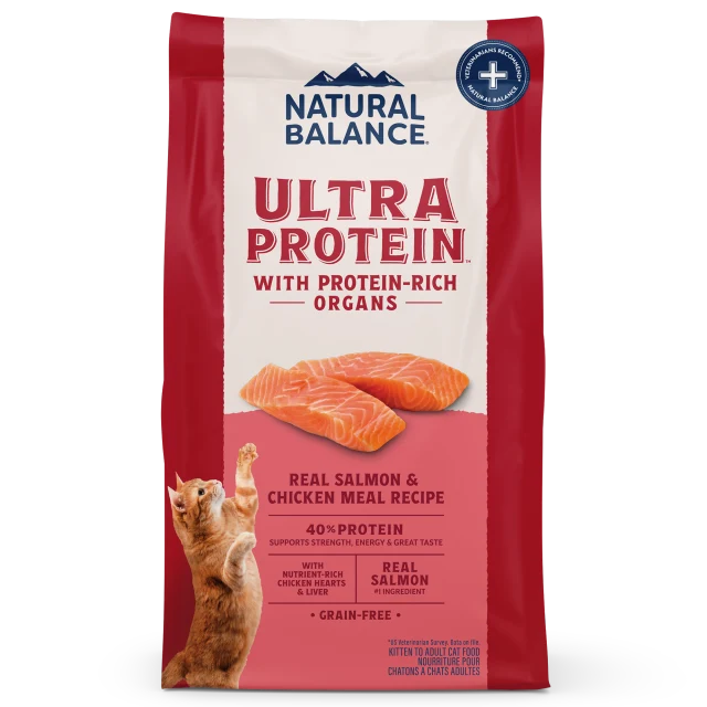 Natural Balance Real Salmon & Chicken Meal Recipe Dry Cat Food