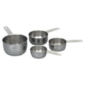 New Browne Measuring Cup Set, 4pcs, w/ Solid Handles, Stainless (746107) - Falcon Restaurant Supply - 1
