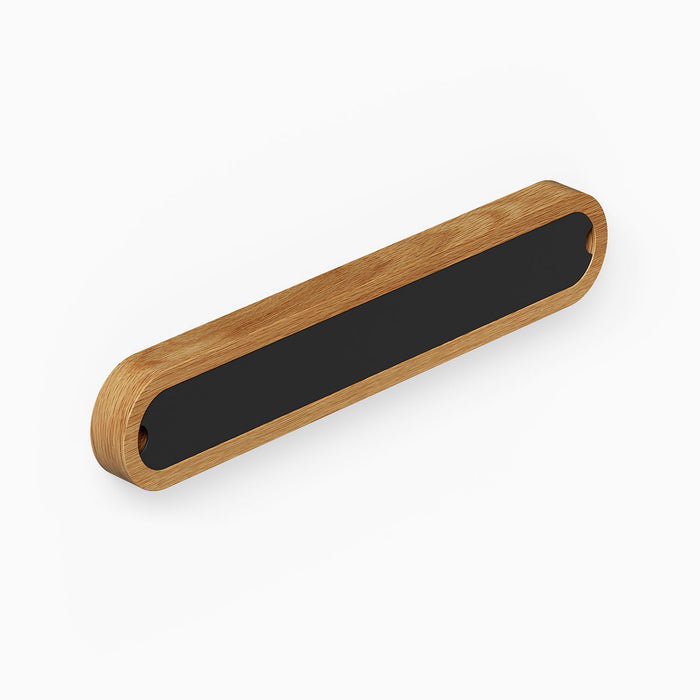 12" / White Oak Clear / Black Matte
