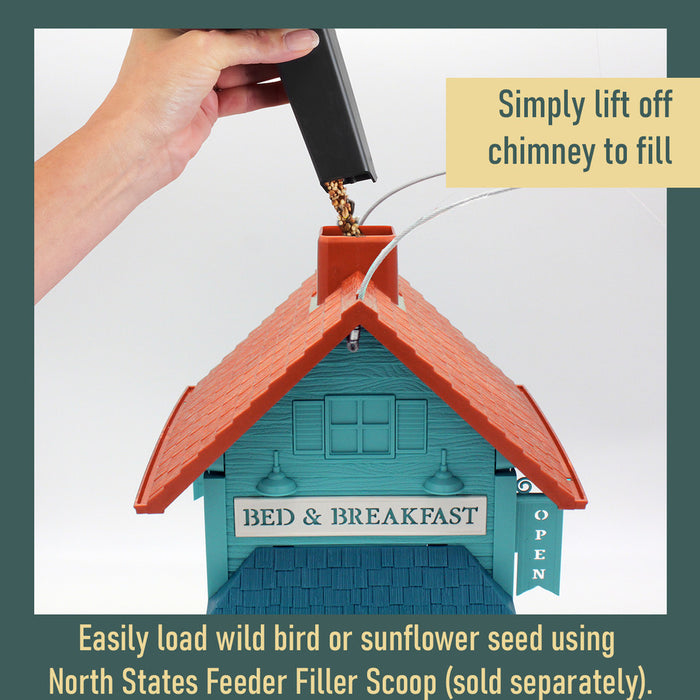 North States Village Collection Bed & Breakfast Birdfeeder