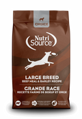 NutriSource® Large Breed Beef Meal & Barley Recipe Healthy Affordable Dry Dog Food