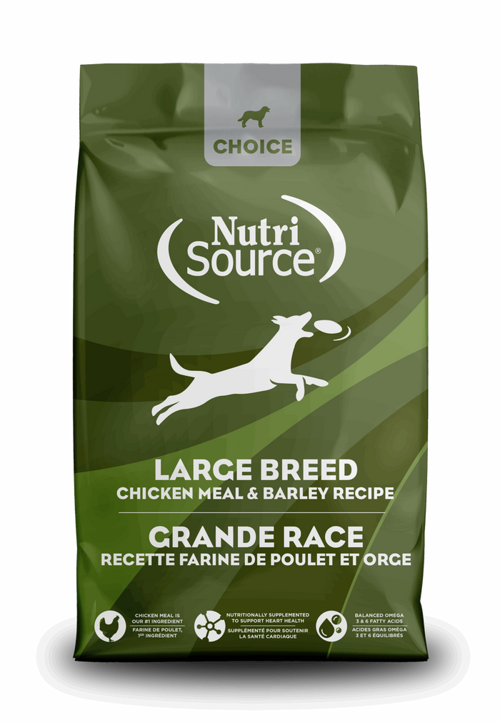 NutriSource® Large Breed Chicken Meal & Barley Recipe Healthy Affordable Dog Food