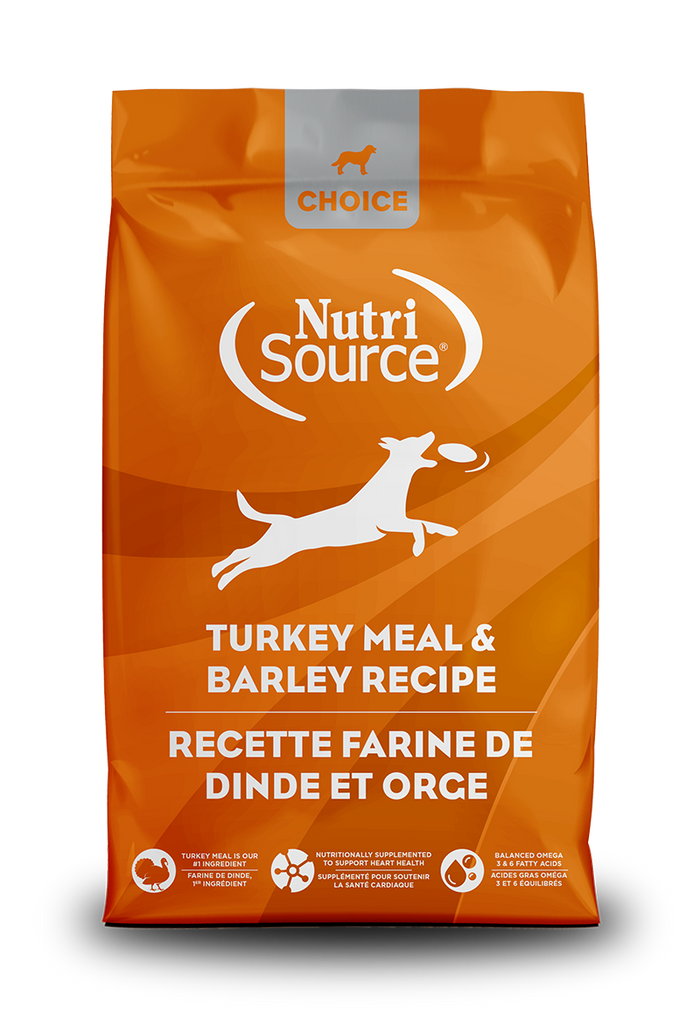 NutriSource® Turkey Meal & Barley Recipe Healthy Affordable Dry Dog Food