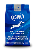 NutriSource Whitefish Meal & Rice Recipe Healthy Affordable Dog Food