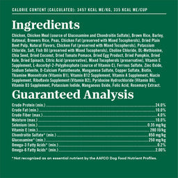 Nutro Natural Choice Large Breed Senior Dog Food, Chicken & Brown Rice Recipe