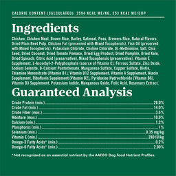 Nutro Natural Choice Small Breed Senior  Chicken & Brown Rice Recipe Dog Food