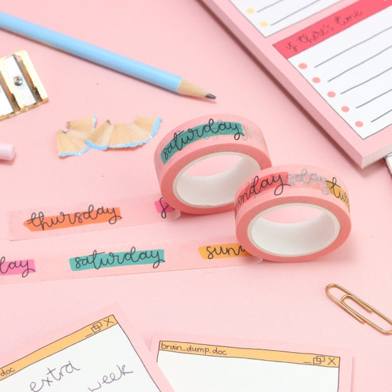 Oh, Laura Colorful Days Washi Tape