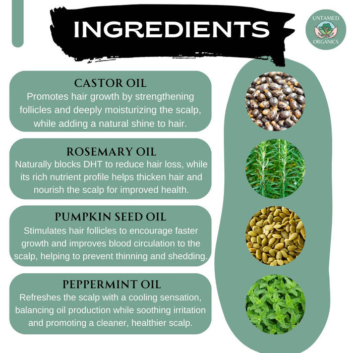Organic Hair Growth Oil