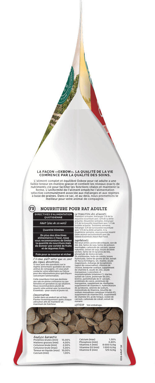 Oxbow Essentials - Adult Rat Food