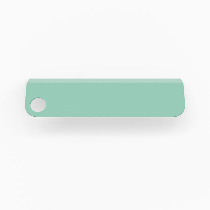 Peek Cabinet Pull in aquasocks steel with minimalist design for sleek and functional cabinet hardware and home organization