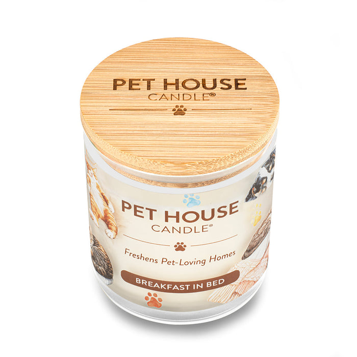 Pet House Breakfast In Bed Candle
