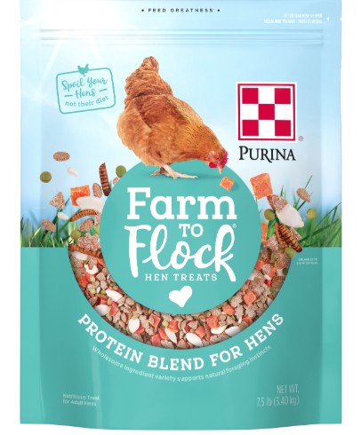 Purina® Farm to Flock® Protein Blend Hen Treats