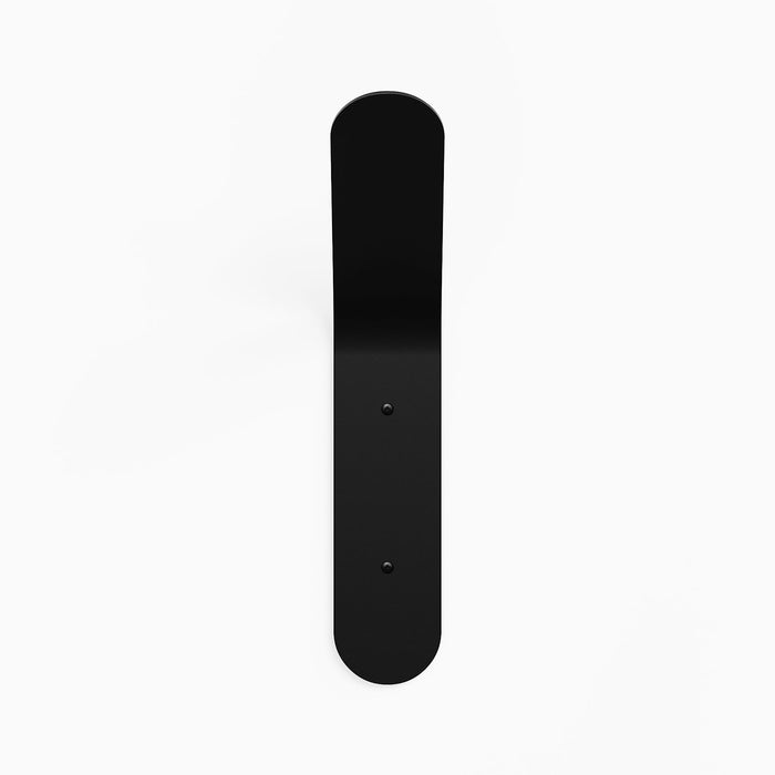 Really Big Popsicle Wall Hook in black matte steel with minimalist design for functional wall storage and display