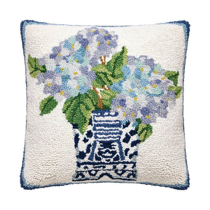 Rhapsody In Blue Hook Pillow ~ Sally Eckman Roberts
