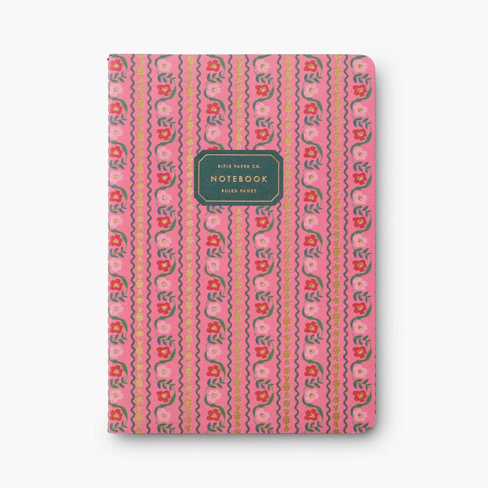 Rifle Paper Co. Set of 3 Dahlia Notebooks