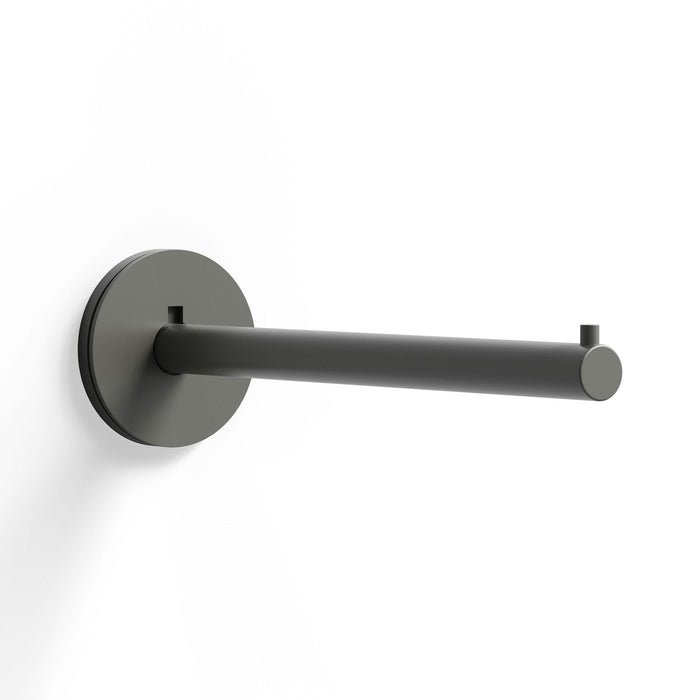 Roderick Hanger Hook in matte black with minimalist industrial design for sleek wall hooks and organized storage by Shelfology