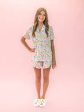 Ruffle Hem Shorts Pajamas ~ Various Styles and Sizes