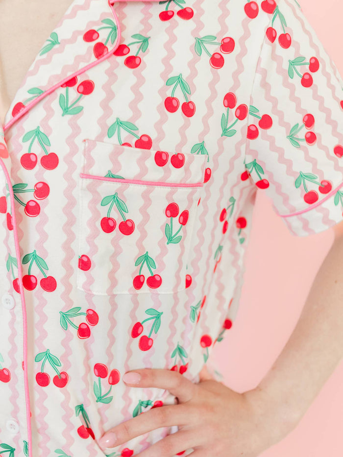 Ruffle Hem Shorts Pajamas ~ Various Styles and Sizes
