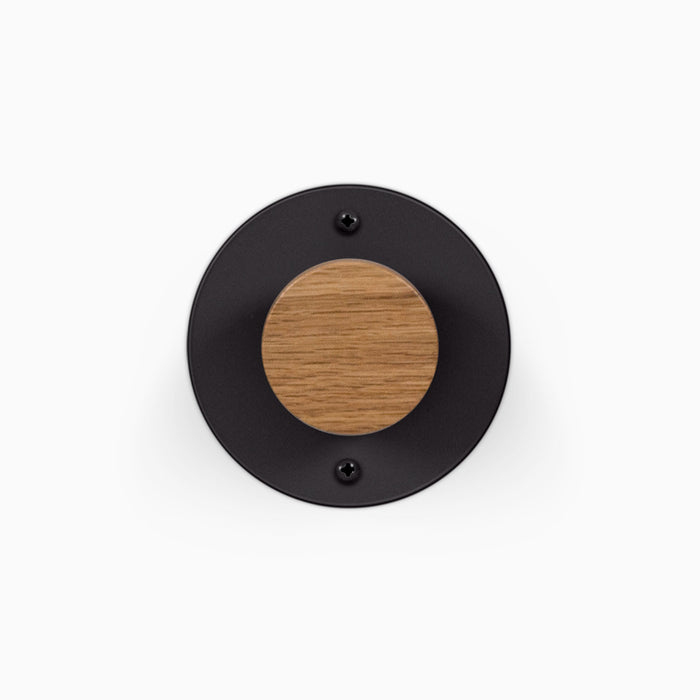 White Oak Clear / Black Matte