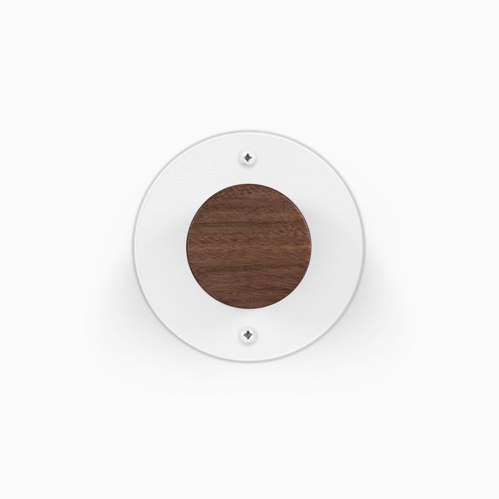 Walnut Clear / White Matte