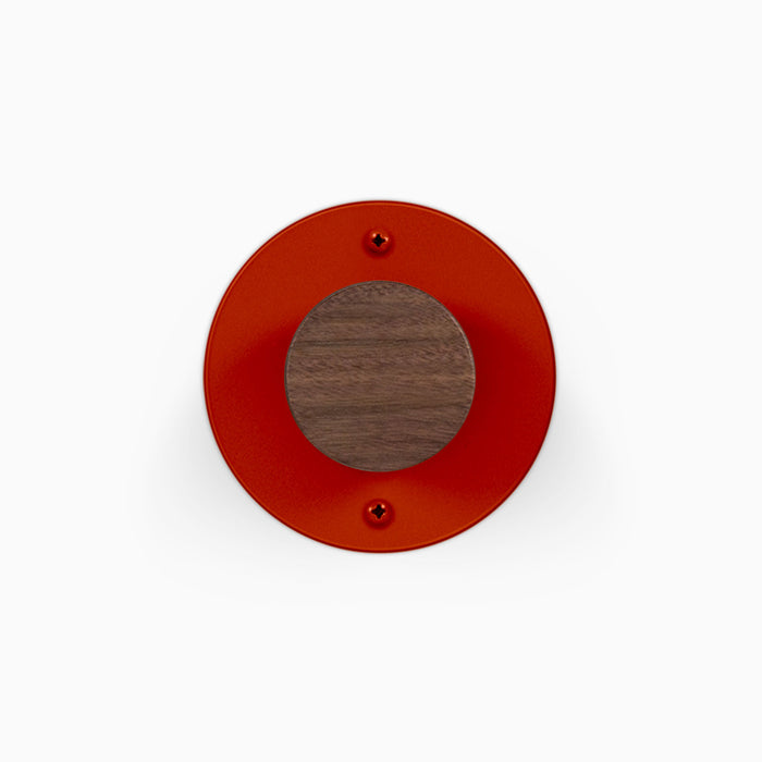 Walnut Clear / Really Red