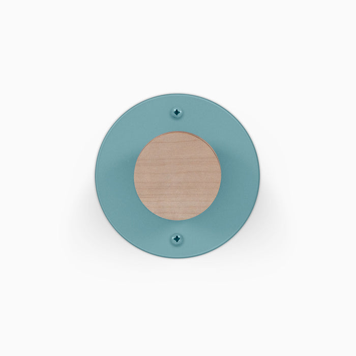 Maple Clear / Steely blue
