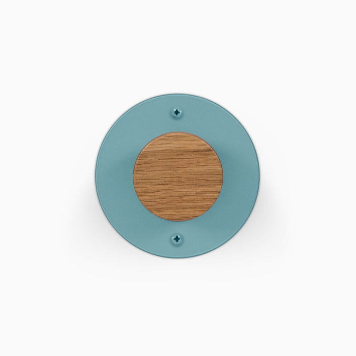 White Oak Clear / Steely blue