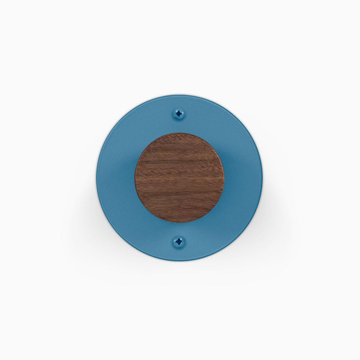 Walnut Clear / Shelf Geek Blue