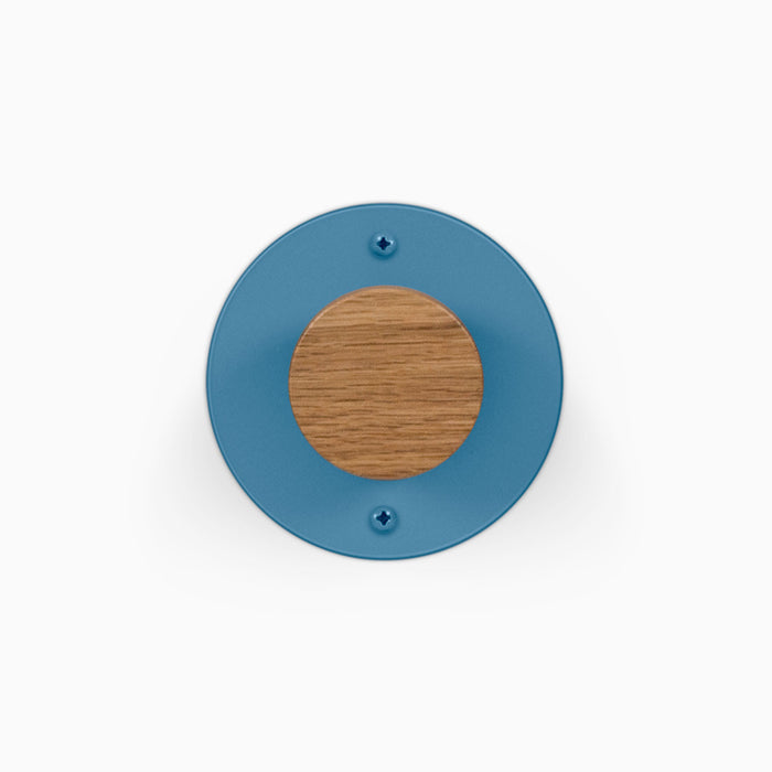 White Oak Clear / Shelf Geek Blue
