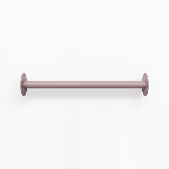 Russel Wall Ladder in muted purple steel with clean tubular design for minimalist wall organization and display