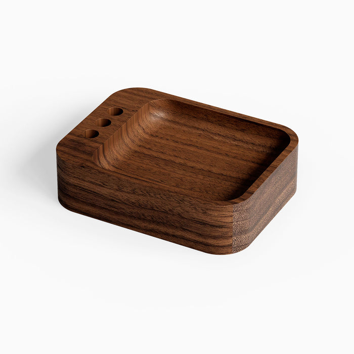 Assistant 5" x 5.6" / Walnut Clear