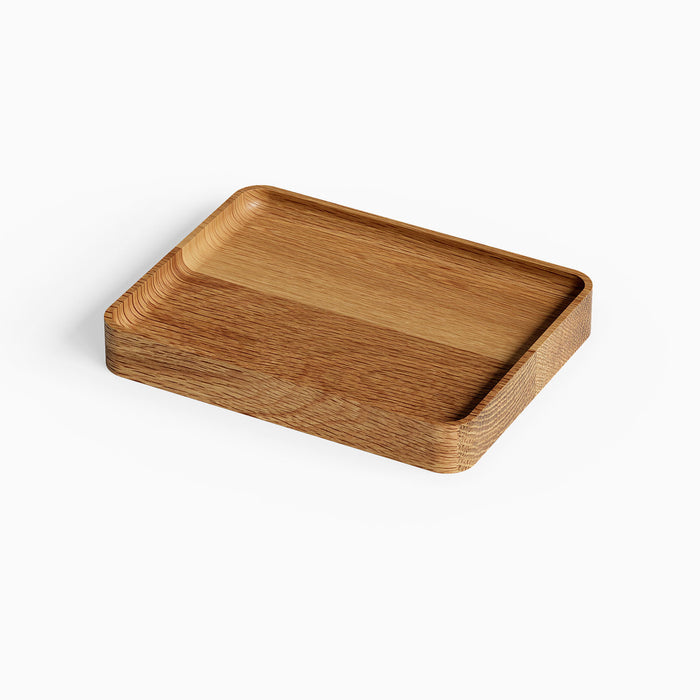Scranton Office Tray made of solid hardwood with a minimalist design, perfect for organizing desktop or countertop spaces efficiently.