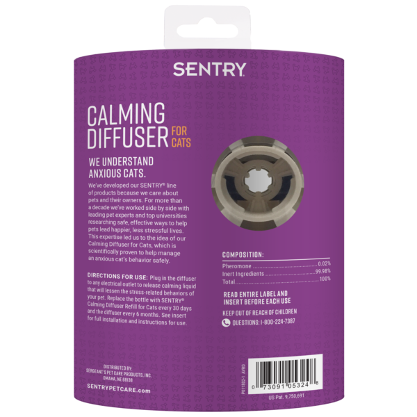 SENTRY® Calming Diffuser For Cats