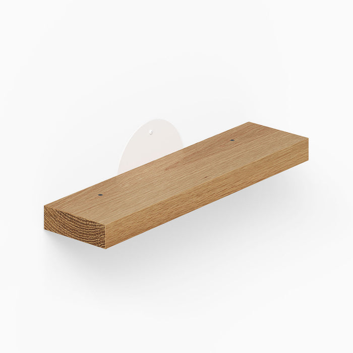 18" / White Oak Clear / Matte White