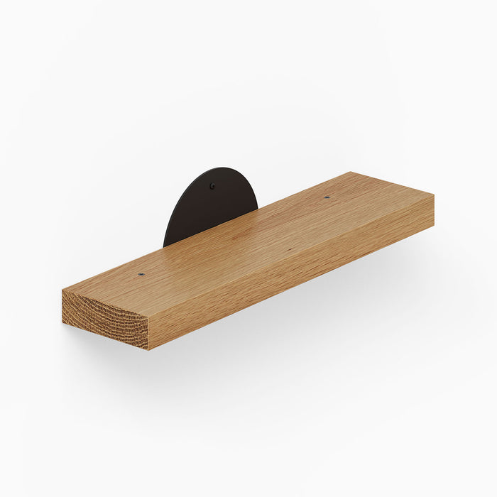 18" / White Oak Clear / Black Matte
