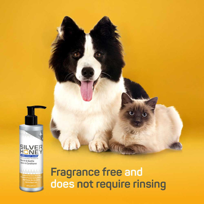Silver Honey Skin & Coat Care Nourish & Soothe Leave-In Conditioner