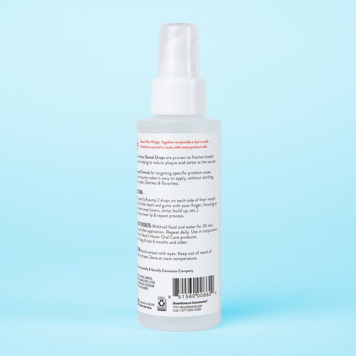 Skout's Honor Oral Care Advanced Formula Dental Drops