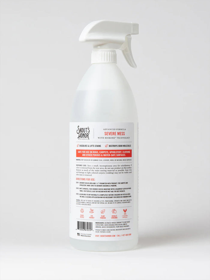 Skout's Honor Severe Mess Stain & Odor Advanced Formula
